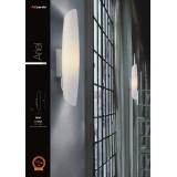 AZZARDO 0264 | Ariel-AZ Azzardo fali lámpa 1x E14 nikkel, króm, fehér