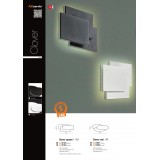 AZZARDO 2198 | Clover-AZ Azzardo fali lámpa 1x LED 840lm 3000K fehér