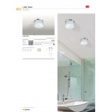 AZZARDO 2774 | Linz Azzardo beépíthető lámpa kerek Ø55mm 1x LED 3000K IP44 króm, fehér