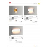AZZARDO 2425 | Felix-AZ Azzardo fali lámpa négyzet 1x LED 500lm 3000K arany