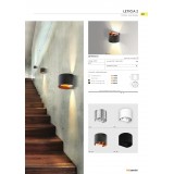 AZZARDO 2815 | Leticia2 Azzardo fali lámpa állítható szórásszög, elforgatható fényforrás 1x G9 fekete, arany