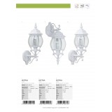 BRILLIANT 48682/05 | Istria Brilliant falikar lámpa 1x E27 IP23 fehér