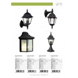 BRILLIANT 44284/06 | NewportB Brilliant álló lámpa 41cm 1x E27 IP23 fekete