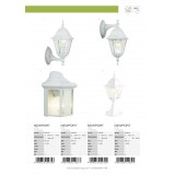 BRILLIANT 44282/05 | NewportB Brilliant falikar lámpa 1x E27 IP23 fehér