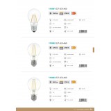 EGLO 110003 | E27 7W -> 60W Eglo normál A60 LED fényforrás filament 806lm 2700K 360° CRI>80