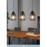 EGLO 49143 | Clevedon Eglo falikar lámpa 1x E27 fekete