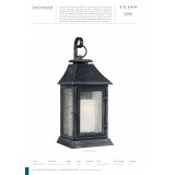 ELSTEAD FE-SHEPHERD-2XL | Shepherd-EL Elstead falikar lámpa tengerpartra tervezve 1x E27 IP44 UV antikolt fekete, fehér, buborékos hatás