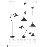 ELSTEAD PV-P-OB | Provence-EL Elstead függeszték lámpa ellensúlyos, állítható magasság 1x E27 antikolt bronz