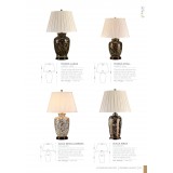 ELSTEAD MORRIS-TL-LARGE | Morris-EL Elstead asztali lámpa 74cm kapcsoló 1x E27 minta, arany, fekete