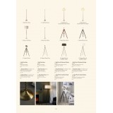 ENDON ALTESSE-FLNI | Altesse Endon álló lámpa 171cm húzókapcsoló 1x E27 natúr, piszkosfehér