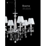 FANEUROPE I-BOEME/6 | Boeme Faneurope csillár lámpa Luce Ambiente Design 6x E14 króm, csillogó, kristály