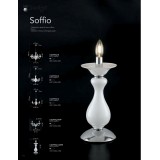 FANEUROPE I-SOFFIO/6 | Soffio-FE Faneurope csillár lámpa Luce Ambiente Design 6x E14 fényes fehér, króm