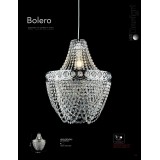 FANEUROPE I-BOLERO/S40 | FanEurope-Mix Faneurope búra lámpabúra Luce Ambiente Design E27 króm, kristály