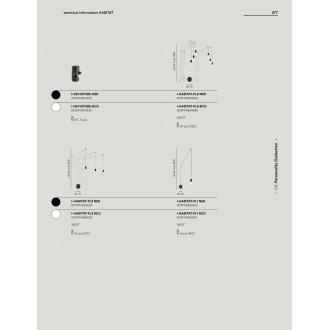 FANEUROPE I-DEVIATORE-NER | Faneurope felfüggesztés alkatrész Luce Ambiente Design 3 darabos szett fekete