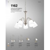 FANEUROPE I-1162/3 ORO | LAD-1162 Faneurope csillár lámpa Luce Ambiente Design 3x E14 arany, opál