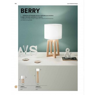 FANEUROPE I-BERRY-L | Berry-FE Faneurope asztali lámpa Luce Ambiente Design 47cm vezeték kapcsoló 1x E14 króm, natúr, fehér