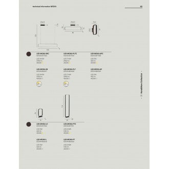 FANEUROPE LED-MOKA-LC | Moka-Caffe Faneurope asztali lámpa Luce Ambiente Design 26cm kapcsoló 1x LED 350lm 3000K mokka