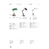 FARO 51916 | Gru-FA Faro asztali lámpa 50cm 1x E27 matt fehér
