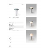 FARO 20208 | Buddy-FA Faro asztali lámpa 17,2cm 1x LED 260lm 2700K opálfehér, opál, opál
