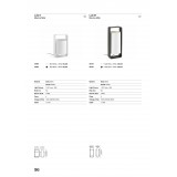 FARO 28385 | Lula Faro asztali lámpa 40cm 1x E27 matt fekete, fehér