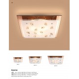 GLOBO 40412 | Ayana Globo mennyezeti lámpa 1x E27 króm, fehér, borostyán
