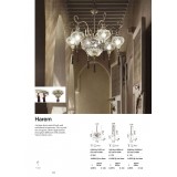 IDEAL LUX 115979 | Harem Ideal Lux függeszték lámpa - HAREM SP1 - 1x E27 antikolt réz, borostyán, barna