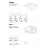 IDEAL LUX 007991 | Simply Ideal Lux fali, mennyezeti lámpa - SIMPLY PL4 - 4x E27 savmart, króm