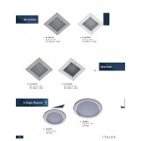 ITALUX DL-A01/SY | Marlow Italux beépíthető LED panel 95x95mm 1x MR16 / GU5.3 ezüst