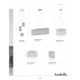 ITALUX W0207-01D-F4QL | Anabella Italux fali lámpa 1x G9 3000K átlátszó, ezüst, átlátszó