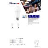KANLUX 27315 | E27 19W -> 150W Kanlux normál A67 LED fényforrás IQ-LED SAFE light 2450lm 2700K 200° CRI>80