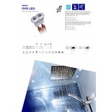 KANLUX 8120 | Oyo Kanlux beépíthető lámpa csillagos égbolt, 2 darabos szett Ø17mm 22mm 2x LED 6000 - 8000K IP68 ezüst
