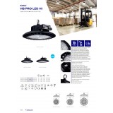 KANLUX 27156 | HB-Pro-LED-HI Kanlux LED csarnokvilágító lámpa 1x LED 21750lm 4000K IP65 fekete