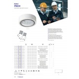 KANLUX 33824 | iTech Kanlux kettős feladatú vészvilágító 1h - fali, mennyezeti, beépíthető lámpa - ST kerek 1x LED 5000K IP65 fehér