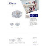 KANLUX 29302 | Kanlux-LM Kanlux LED modul lámpa kerek mágnes 1x LED 1900lm 3000K fehér