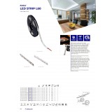 KANLUX 33302 | Kanlux-LS-CRI Kanlux LED szalag CRI>90 true colors 12V lámpa 1x LED 4500lm 3000K IP00 fehér