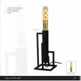 LUCIDE 08526/01/30 | Zilda Lucide asztali lámpa 25cm fényerőszabályzós kapcsoló 1x E27 matt fekete