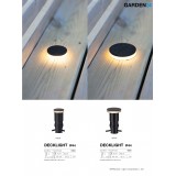 MARKSLOJD 106935 | Garden-24 Markslojd beépíthető lámpa szabályozható fényerő Ø60mm 60x60mm 1x LED 65lm 3000K IP44 fekete, savmart
