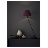 MARKSLOJD 107384 | Garda-MS Markslojd asztali lámpa 80cm vezeték kapcsoló elforgatható alkatrészek 1x E27 fekete, lila