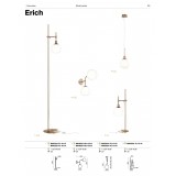 MAYTONI MOD221-TL-01-G | Erich Maytoni asztali lámpa 65cm kapcsoló 1x E14 sárgaréz, fehér