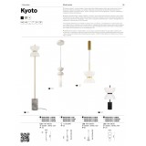 MAYTONI MOD178FL-L11W3K | Kyoto-MAY Maytoni álló lámpa 145cm 3000K fehér