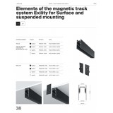 MAYTONI TRX034-411W | Exility-Magnetic-Track Maytoni rendszerelem - vezetősín alkatrész - 1m fehér