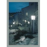 NORLYS 1464B | Stockholm-NO Norlys álló lámpa 85cm fényerőszabályzós kapcsoló 1x LED 806lm 2700K IP65 fekete, opál