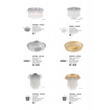 NOVA LUCE 9361084 | Zeffari Nova Luce mennyezeti lámpa 1x LED 2400lm 4000K króm, kristály