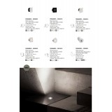 NOVA LUCE 9002601 | Passaggio Nova Luce beépíthető lámpa kerek Ø50mm 1x LED 40lm 3000K IP54 fehér