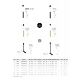 NOVA LUCE 8252030 | Buxton-Magnetic-Profile Nova Luce rendszerelem lámpa mágnes, UGR <14 1x LED 720lm 3000K matt fekete