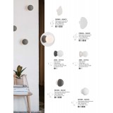 NOVA LUCE 41688001 | Sandro Nova Luce fali lámpa kerek festhető 1x G9 fehér