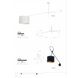 NOWODVORSKI 6512 | Viper Nowodvorski falikar lámpa húzókapcsoló elforgatható alkatrészek 1x E14 fehér