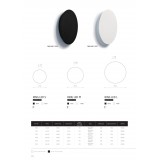 NOWODVORSKI 7635 | Ring-NW Nowodvorski fali lámpa kerek háttérvilágítás 1x LED 130lm 3000K fekete