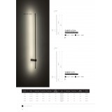 NOWODVORSKI 10853 | Saber-NW Nowodvorski falikar lámpa 1x LED 410lm 4000K fekete