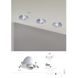 NOWODVORSKI 9378 | Dot Nowodvorski beépíthető lámpa elforgatható fényforrás 1x GU10 fehér